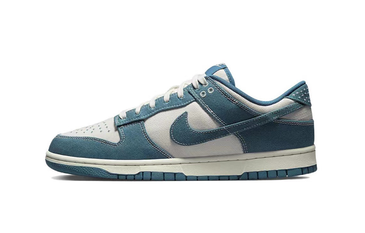 Details for Nike Dunk Low "Cowboy Azul" (Personalizadas) DV0834-101(TeamY-男款沙漠牛仔工业蓝)