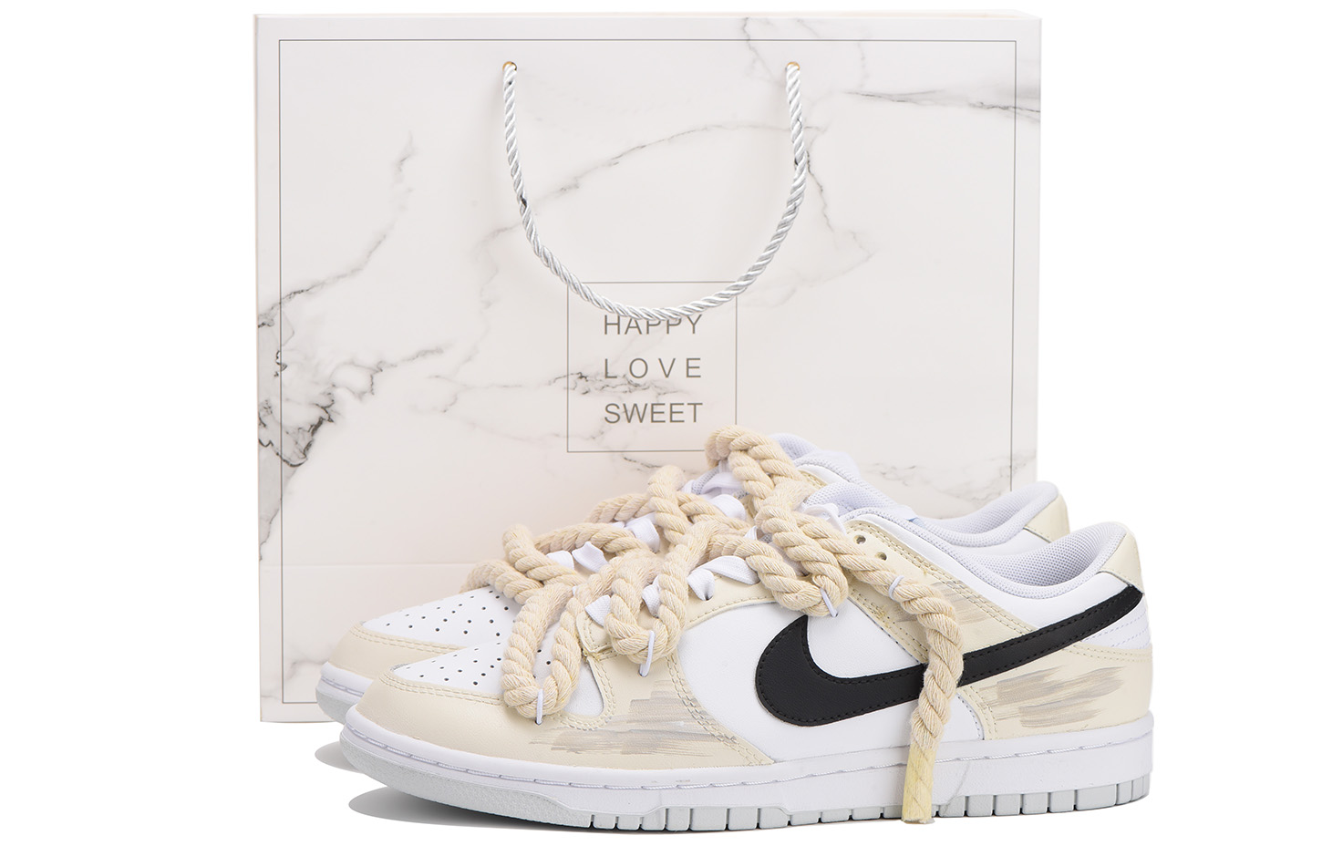 Buy 나이키 덩크 로우 '사막 해체' (커스텀) DH9765-102(Team59-女款沙漠二)