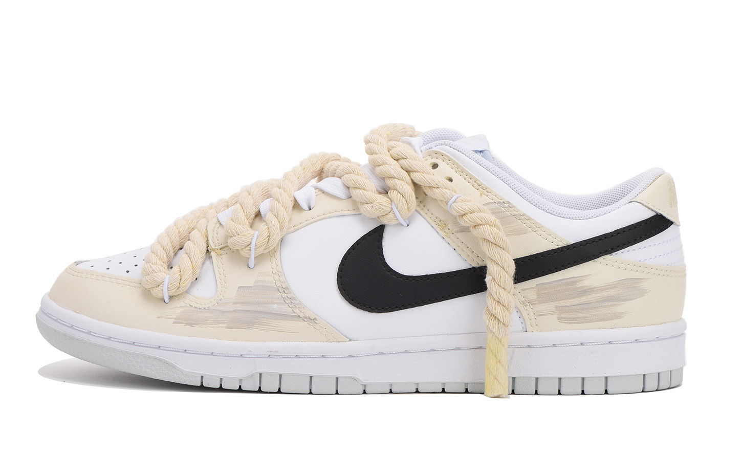 Order 나이키 덩크 로우 '사막 해체' (커스텀) DH9765-102(Team59-女款沙漠二)