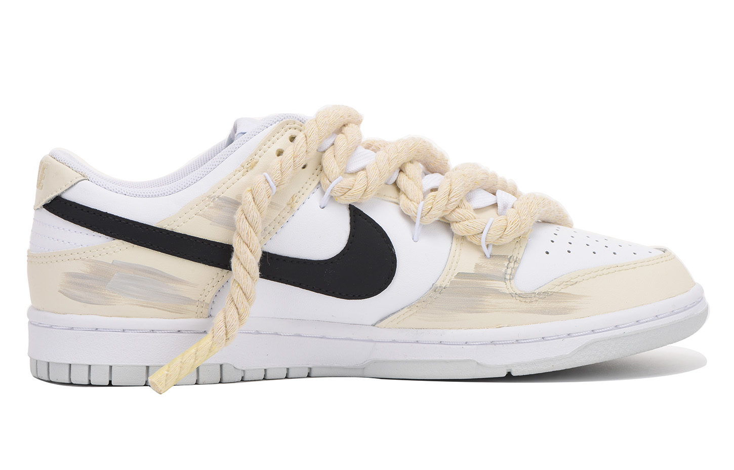 Lookbook 나이키 덩크 로우 '사막 해체' (커스텀) DH9765-102(Team59-女款沙漠二)