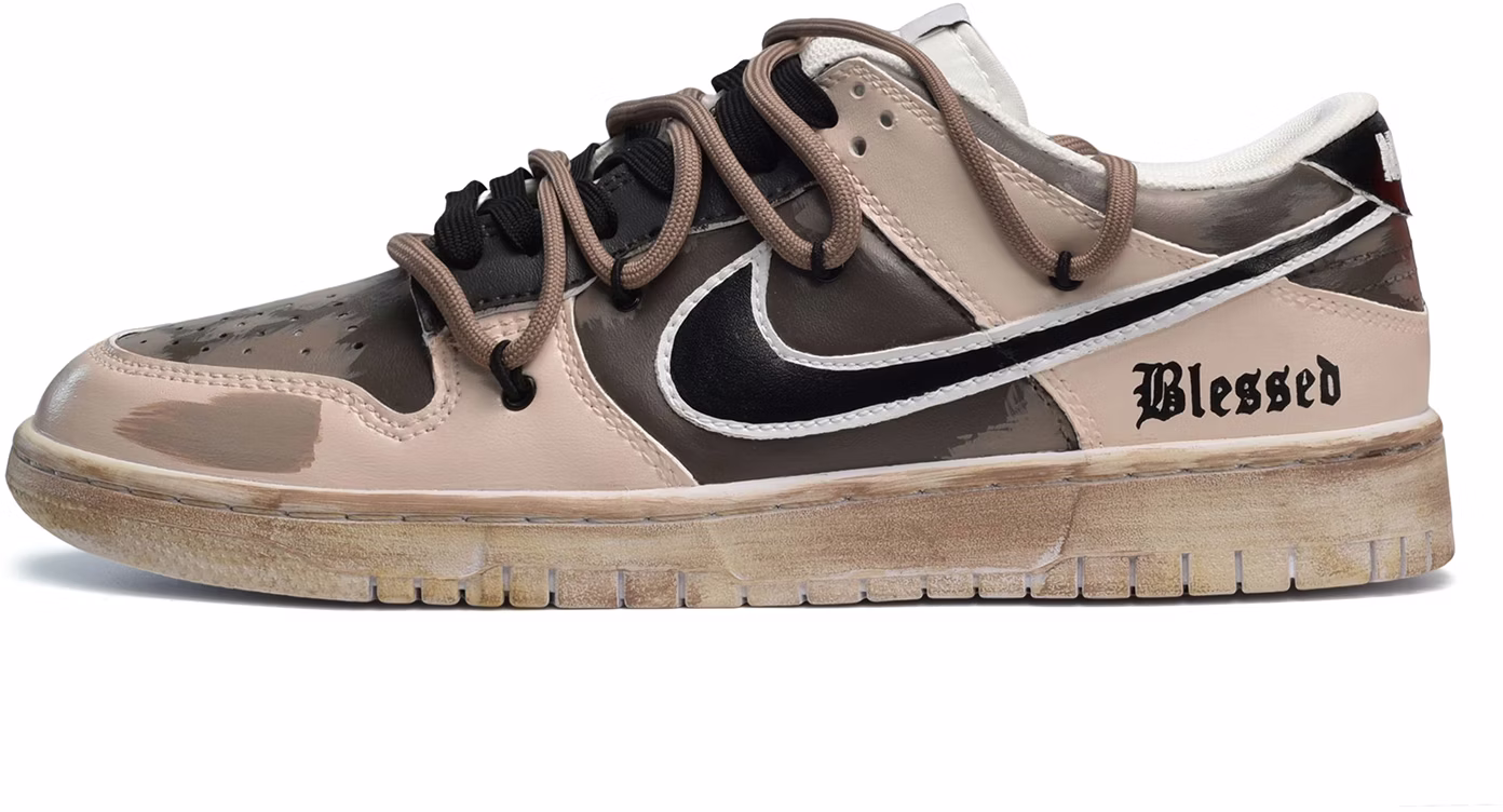 custom-shoes-nike-dunk-low-desert-dust-goth
