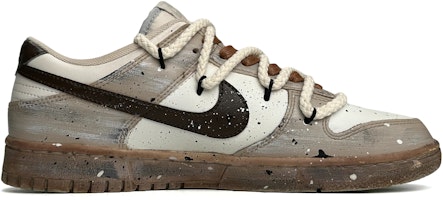 나이키 덩크 로우 '사막 고스 스플래터 잉크' (커스텀) DV0831-101(Team87-荒漠哥特男款灰棕) Order 나이키 덩크 로우 '사막 고스 스플래터 잉크' (커스텀) DV0831-101(Team87-荒漠哥特男款灰棕)