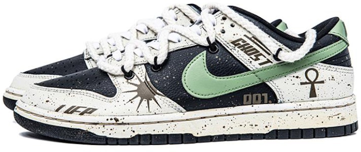 나이키 덩크 로우 '사막 오아시스' (화이트/블랙) DJ6188-002(Team1-男款沙漠绿洲) Lookbook 나이키 덩크 로우 '사막 오아시스' (화이트/블랙) DJ6188-002(Team1-男款沙漠绿洲)