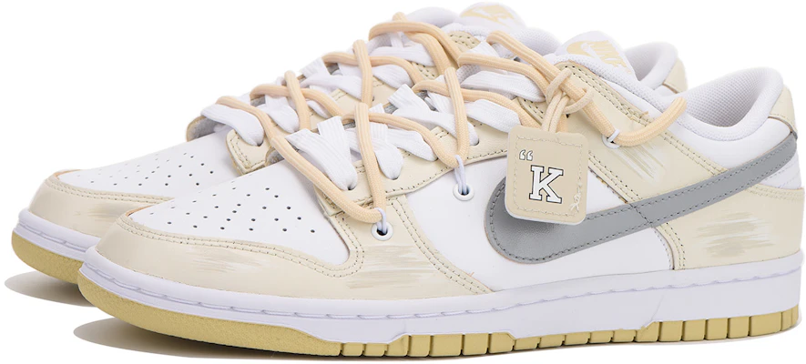 나이키 덩크 로우 '데저트 샌드' (커스텀) DV0833-100(Team59-男款沙漠银) Lookbook 나이키 덩크 로우 '데저트 샌드' (커스텀) DV0833-100(Team59-男款沙漠银)