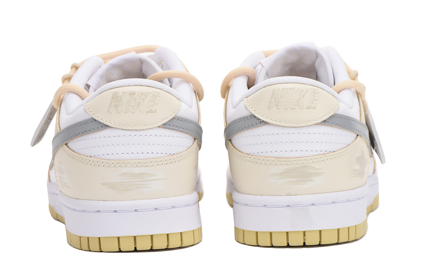 Shop 나이키 덩크 로우 '데저트 샌드' (커스텀) DV0833-100(Team59-男款沙漠银)