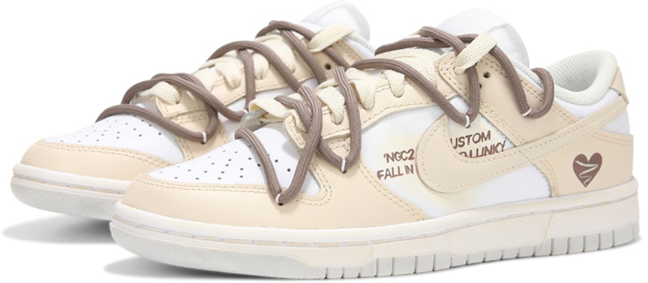 나이키 덩크 로우 '사막 모래 심장박동' (Nike Dunk Low '사막 모래 심박') DV0831-101(Team24-男款米黄爱心) Lookbook 나이키 덩크 로우 '사막 모래 심장박동' (Nike Dunk Low '사막 모래 심박') DV0831-101(Team24-男款米黄爱心)