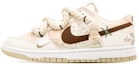 Buy 【訂製球鞋】Nike Dunk Low 廢土養學 沙漠風暴 特殊麻繩解構 防滑耐磨 低幫 板鞋 男款 褐金色