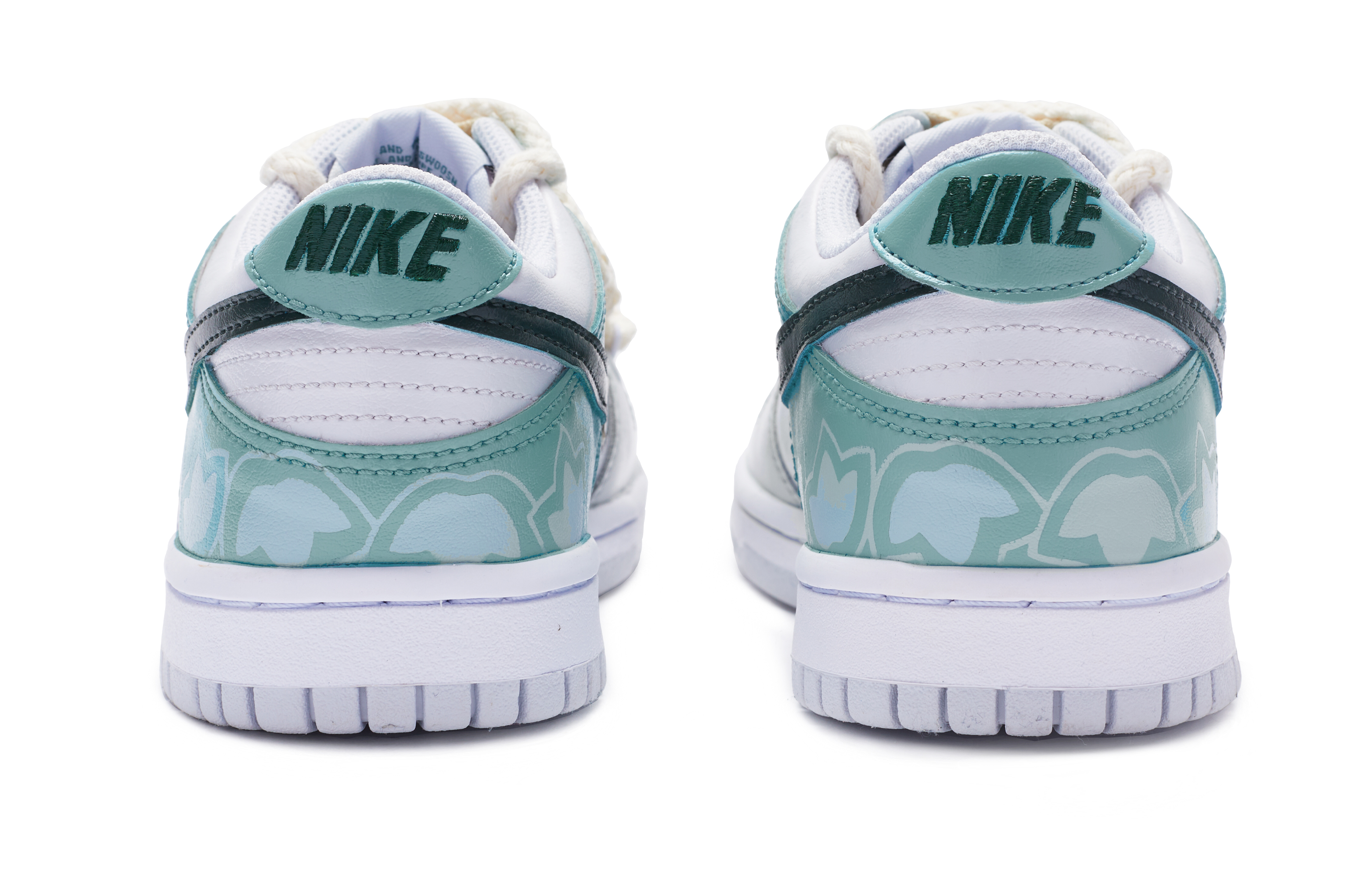 Purchase 나이키 덩크 로우 '무인도 블루그린' (커스텀) FD1232-002(TeamR-无人岛蓝绿S-BOX)