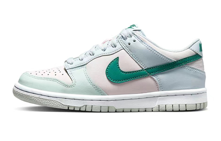 Details for 나이키 덩크 로우 '무인도 블루그린' (커스텀) FD1232-002(TeamR-无人岛蓝绿S-BOX)