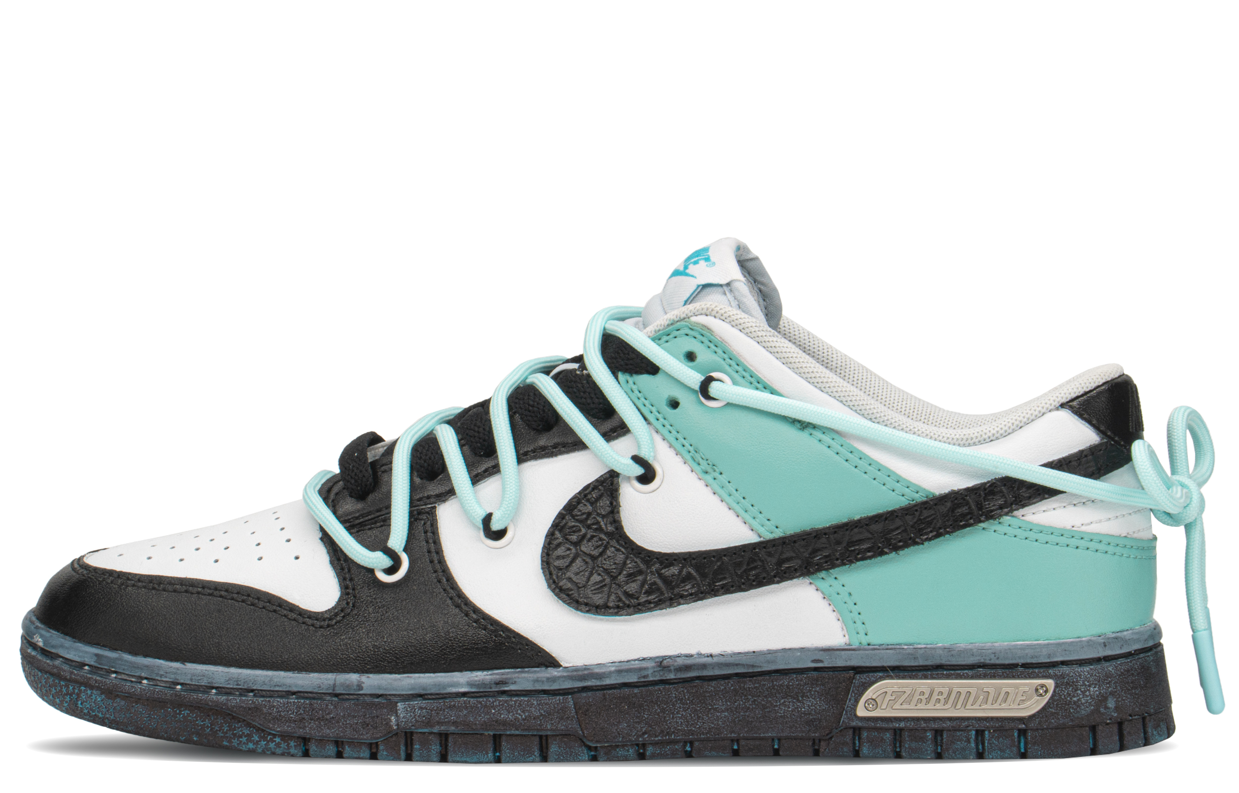 Buy 【客製球鞋】Nike Dunk Low FZBB 禮盒 鑽石 高街 低筒 滑板鞋 男款 黑藍白