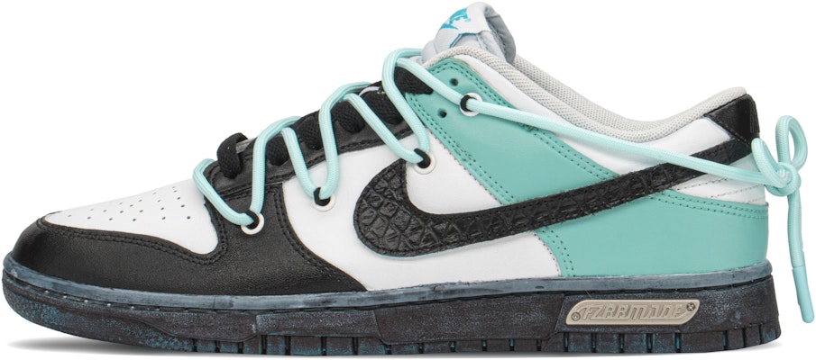 【客製球鞋】Nike Dunk Low FZBB 禮盒 鑽石 高街 低筒 滑板鞋 男款 黑藍白 Buy 【客製球鞋】Nike Dunk Low FZBB 禮盒 鑽石 高街 低筒 滑板鞋 男款 黑藍白