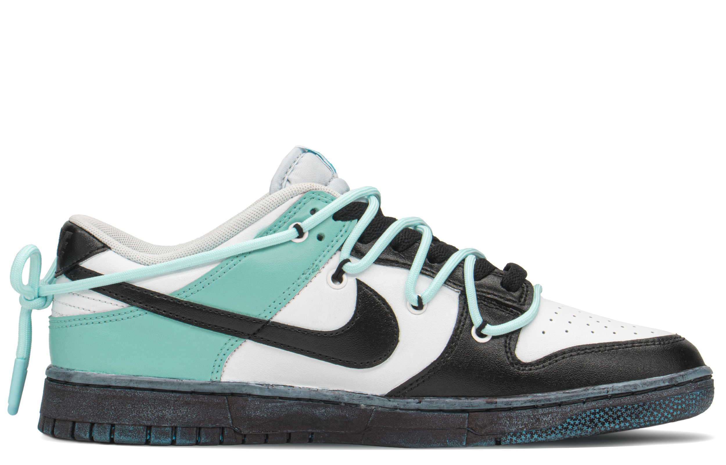 Order 【客製球鞋】Nike Dunk Low FZBB 禮盒 鑽石 高街 低筒 滑板鞋 男款 黑藍白