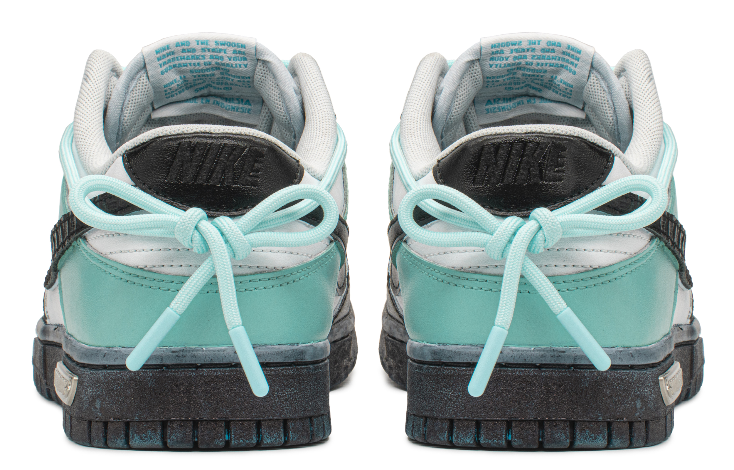 Shop 【客製球鞋】Nike Dunk Low FZBB 禮盒 鑽石 高街 低筒 滑板鞋 男款 黑藍白