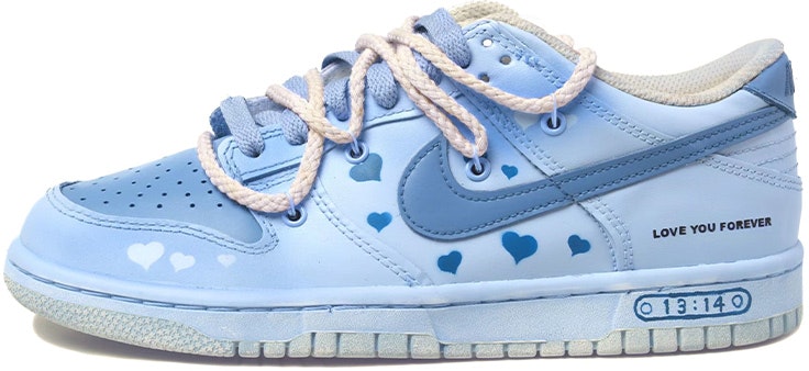 custom-shoes-nike-dunk-low-dip-dye-gradient-love-1314-deconstructed-shoelace