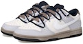Lookbook 【客製化球鞋】Nike Dunk Low 仿舊 焦糖奶灰 字體 解構風 潮流復古 低筒 休閒鞋 男款 灰色 米色 棕色