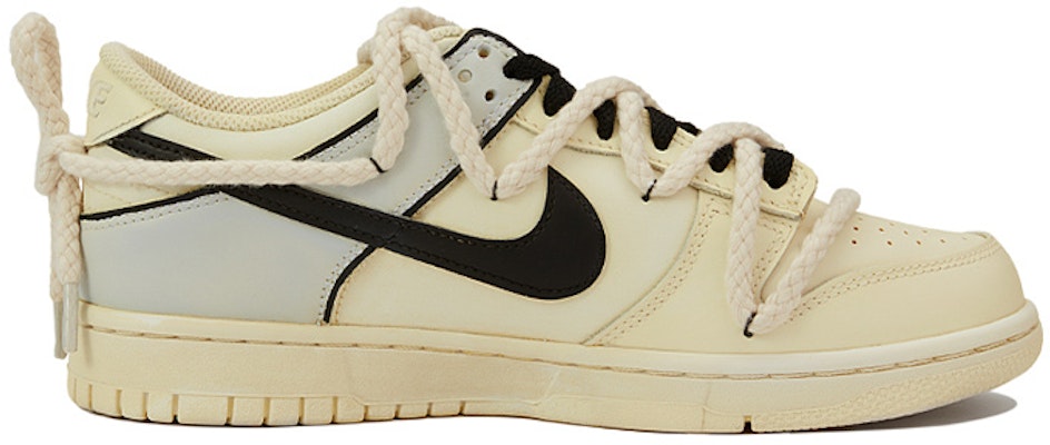 【定制球鞋】 Nike Dunk Low 做舊 小眾 ins風 椰子樹 打孔 禮物 潮流 低幫 板鞋 GS 米黑灰 Order 【定制球鞋】 Nike Dunk Low 做舊 小眾 ins風 椰子樹 打孔 禮物 潮流 低幫 板鞋 GS 米黑灰