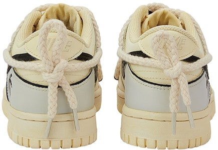 【定制球鞋】 Nike Dunk Low 做舊 小眾 ins風 椰子樹 打孔 禮物 潮流 低幫 板鞋 GS 米黑灰 Purchase 【定制球鞋】 Nike Dunk Low 做舊 小眾 ins風 椰子樹 打孔 禮物 潮流 低幫 板鞋 GS 米黑灰
