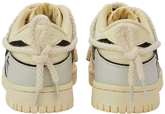 【定制球鞋】 Nike Dunk Low 做舊 小眾 ins風 椰子樹 打孔 禮物 潮流 低幫 板鞋 GS 米黑灰 Purchase 【定制球鞋】 Nike Dunk Low 做舊 小眾 ins風 椰子樹 打孔 禮物 潮流 低幫 板鞋 GS 米黑灰