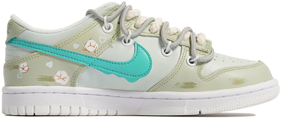 【カスタムシューズ】ナイキダンクロー「ディストレストコットン抹茶グリーン」 DH9765-100(TeamP-棉花做旧S-BOX) Order 【カスタムシューズ】ナイキダンクロー「ディストレストコットン抹茶グリーン」 DH9765-100(TeamP-棉花做旧S-BOX)