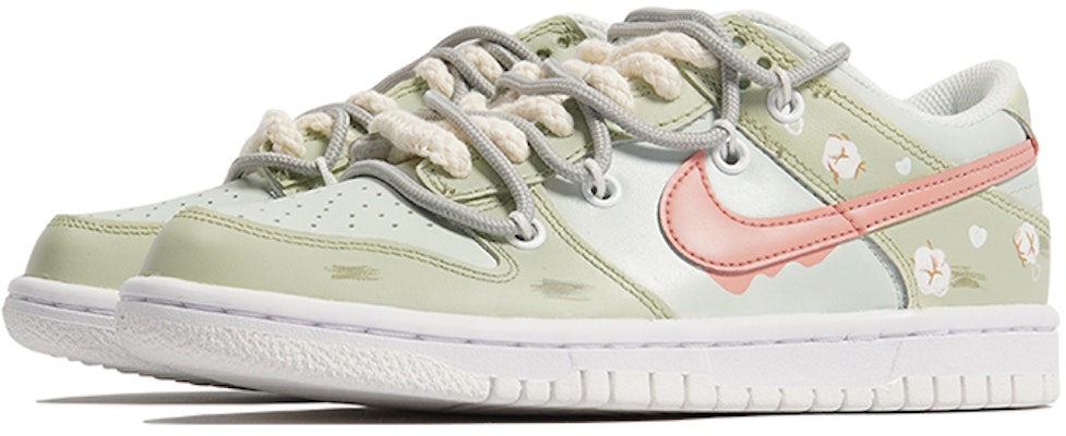 【カスタムシューズ】ナイキダンクロー「ディストレストコットン抹茶グリーン」 DH9765-100(TeamP-棉花做旧S-BOX) Lookbook 【カスタムシューズ】ナイキダンクロー「ディストレストコットン抹茶グリーン」 DH9765-100(TeamP-棉花做旧S-BOX)