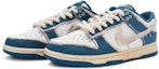 Lookbook Zapatillas Nike Dunk Low 'Denim Desgastado Blanco-Azul Lavado' DV0834-101(TeamR-做旧牛仔QDS-BOX)
