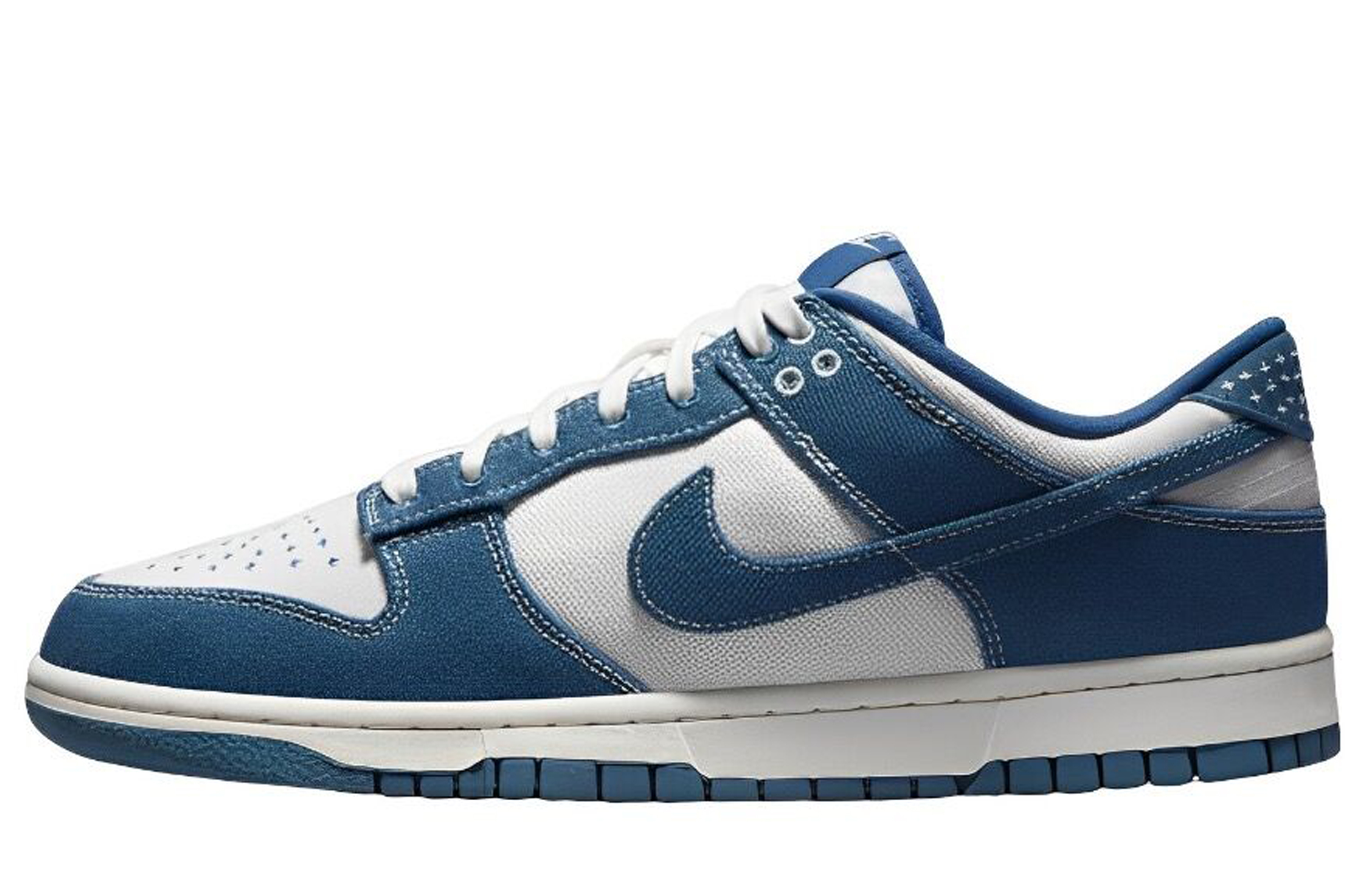 Purchase Zapatillas Nike Dunk Low 'Denim Desgastado Blanco-Azul Lavado' DV0834-101(TeamR-做旧牛仔QDS-BOX)
