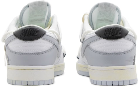 나이키 덩크 로우 '빈티지 그레이-화이트' (커스텀) DH9765-102(Team57-女款至死不渝) Shop 나이키 덩크 로우 '빈티지 그레이-화이트' (커스텀) DH9765-102(Team57-女款至死不渝)