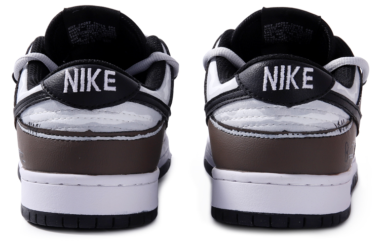 Shop 【訂製球鞋】 Nike Dunk Low 破壞摩卡 復古做舊 簡約百搭 輕便 低筒 滑板鞋 男款 黑棕