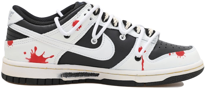 【定製球鞋】 Nike Dunk Low Vibe復古風 反轉熊貓 低筒 跑鞋 男女款 黑白 Order 【定製球鞋】 Nike Dunk Low Vibe復古風 反轉熊貓 低筒 跑鞋 男女款 黑白