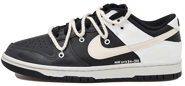 custom-shoes-nike-dunk-low-distressed-rope-deconstructed-sail-black