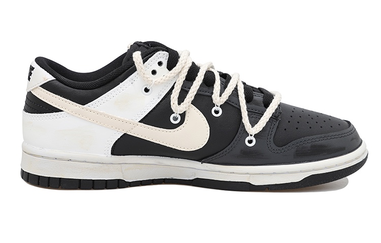 Order Zapatillas Nike Dunk Low 'Distressed Rope Deconstructed Sail-Black' DD1391-100(Team拾玖-做旧312男S-BOX)