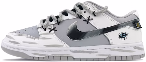 ナイキ ダンク LOW カスタム「終末の灰白」 (Nike Dunk LOW カスタム「終末の灰白」) DJ6188-003(Team40-男款世界末日灰白) Buy ナイキ ダンク LOW カスタム「終末の灰白」 (Nike Dunk LOW カスタム「終末の灰白」) DJ6188-003(Team40-男款世界末日灰白)