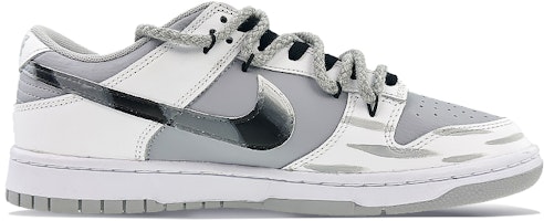 ナイキ ダンク LOW カスタム「終末の灰白」 (Nike Dunk LOW カスタム「終末の灰白」) DJ6188-003(Team40-男款世界末日灰白) Order ナイキ ダンク LOW カスタム「終末の灰白」 (Nike Dunk LOW カスタム「終末の灰白」) DJ6188-003(Team40-男款世界末日灰白)