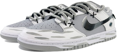 ナイキ ダンク LOW カスタム「終末の灰白」 (Nike Dunk LOW カスタム「終末の灰白」) DJ6188-003(Team40-男款世界末日灰白) Lookbook ナイキ ダンク LOW カスタム「終末の灰白」 (Nike Dunk LOW カスタム「終末の灰白」) DJ6188-003(Team40-男款世界末日灰白)