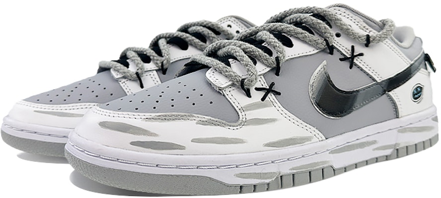 ナイキ ダンク LOW カスタム「終末の灰白」 (Nike Dunk LOW カスタム「終末の灰白」) DJ6188-003(Team40-男款世界末日灰白) Lookbook ナイキ ダンク LOW カスタム「終末の灰白」 (Nike Dunk LOW カスタム「終末の灰白」) DJ6188-003(Team40-男款世界末日灰白)