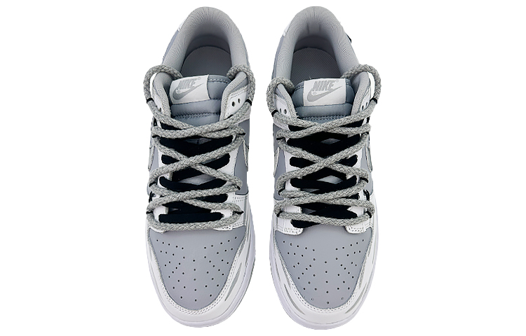 Shop [定制鞋] 耐克 Dunk Low '末日灰白' DJ6188-003(Team40-男款世界末日灰白)