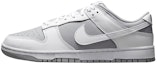 Sizing ナイキ ダンク LOW カスタム「終末の灰白」 (Nike Dunk LOW カスタム「終末の灰白」) DJ6188-003(Team40-男款世界末日灰白)