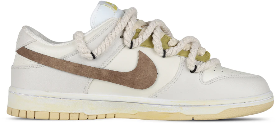 【客製化球鞋】Nike Dunk Low 獅子座 多巴胺搭配 星座系列 解構 低筒 板鞋 男款 米黃色 Order 【客製化球鞋】Nike Dunk Low 獅子座 多巴胺搭配 星座系列 解構 低筒 板鞋 男款 米黃色