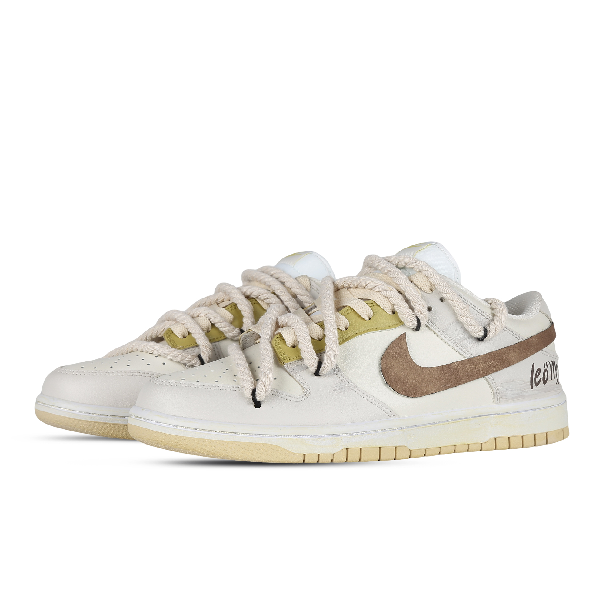 Lookbook [Zapatos Personalizados] Nike Dunk Low 'Dopamina Leo Zodiaco' DV0833-100(Team81-男款狮子座)