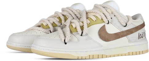 【客製化球鞋】Nike Dunk Low 獅子座 多巴胺搭配 星座系列 解構 低筒 板鞋 男款 米黃色 Lookbook 【客製化球鞋】Nike Dunk Low 獅子座 多巴胺搭配 星座系列 解構 低筒 板鞋 男款 米黃色