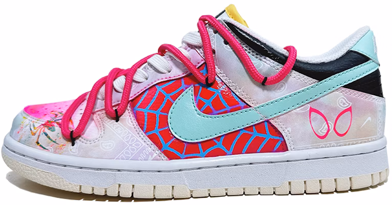 【定制球鞋】 Nike Dunk Low 穿越宇宙2.0 多巴胺粉綠 舒適百搭 低幫 板鞋 GS 粉藍 Buy 【定制球鞋】 Nike Dunk Low 穿越宇宙2.0 多巴胺粉綠 舒適百搭 低幫 板鞋 GS 粉藍