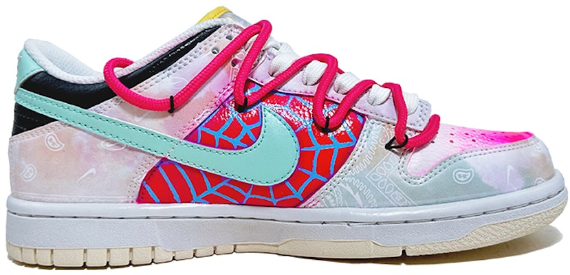 【定制球鞋】 Nike Dunk Low 穿越宇宙2.0 多巴胺粉綠 舒適百搭 低幫 板鞋 GS 粉藍 Order 【定制球鞋】 Nike Dunk Low 穿越宇宙2.0 多巴胺粉綠 舒適百搭 低幫 板鞋 GS 粉藍