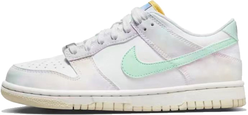 【定制球鞋】 Nike Dunk Low 穿越宇宙2.0 多巴胺粉綠 舒適百搭 低幫 板鞋 GS 粉藍 Details for 【定制球鞋】 Nike Dunk Low 穿越宇宙2.0 多巴胺粉綠 舒適百搭 低幫 板鞋 GS 粉藍