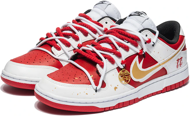 나이키 덩크 로우 '囍'(더블 해피니스) FD9762-061(Team22-喜结连理A-BOX) Lookbook 나이키 덩크 로우 '囍'(더블 해피니스) FD9762-061(Team22-喜结连理A-BOX)