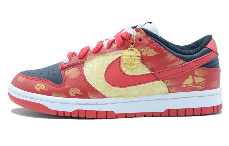 [Custom Shoes] Nike Dunk Low 'Double Happiness Embroidery' 圖 2