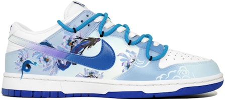 カスタム ナイキ ダンク ロー "ドラゴンブルー/ホワイト" DV0831-104(Team113-水涌龙腾) Lookbook カスタム ナイキ ダンク ロー "ドラゴンブルー/ホワイト" DV0831-104(Team113-水涌龙腾)