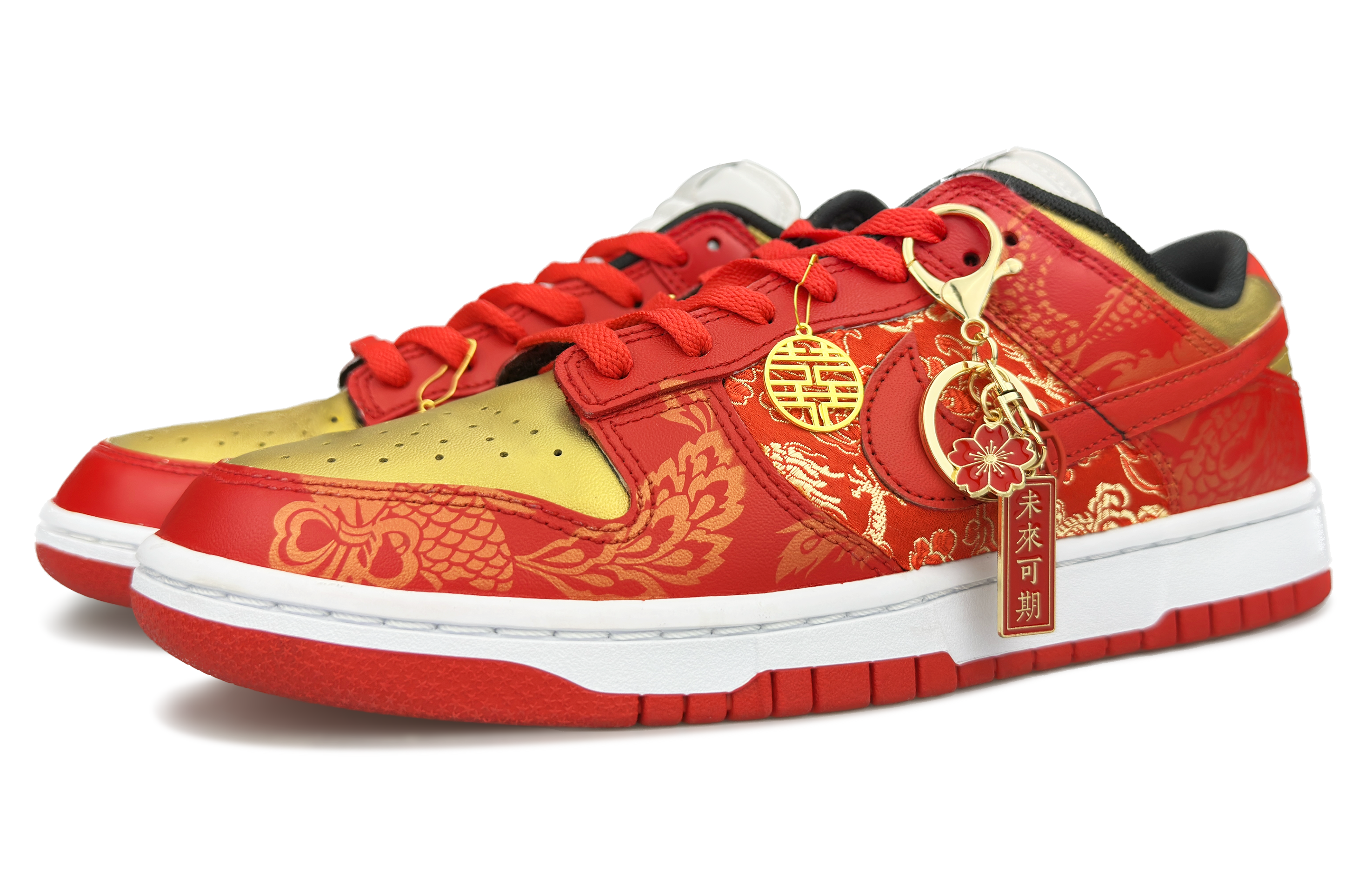 [Custom Shoes] Nike Dunk Low 'Dragon Phoenix Auspicious Wedding' 圖 3