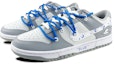 Lookbook 【訂製球鞋】Nike Dunk Low 蜻蜓之吻 情侶 低幫 板鞋 男款 白藍灰