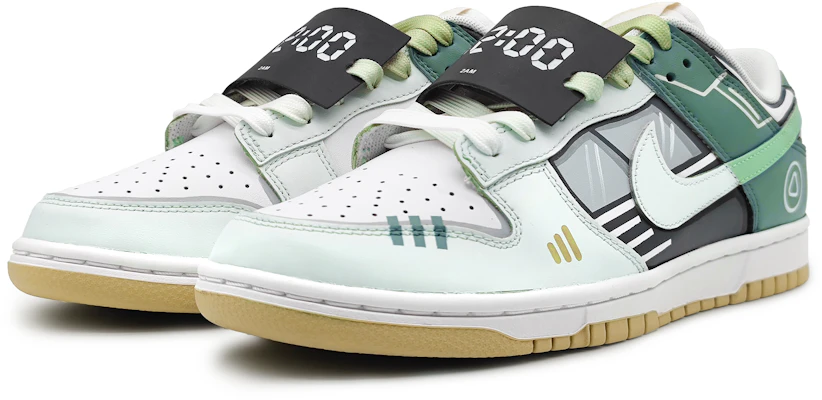 나이키 덩크 로우 "꿈꾸는 레트로 방정식" (Nike Dunk Low "꿈꾸는 레트로 방정식") DV0833-100(Team16-追梦不休蓝绿) Lookbook 나이키 덩크 로우 "꿈꾸는 레트로 방정식" (Nike Dunk Low "꿈꾸는 레트로 방정식") DV0833-100(Team16-追梦不休蓝绿)