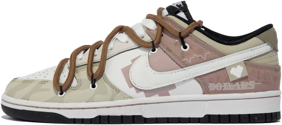 【定制球鞋】 Nike Dunk Low 夢境收藏 愛心 像素 簡約 低幫 板鞋 男款 粉棕黃 Buy 【定制球鞋】 Nike Dunk Low 夢境收藏 愛心 像素 簡約 低幫 板鞋 男款 粉棕黃